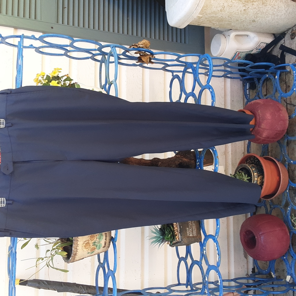 JOS A Bank, Traveler dress pants tailored fit,navy blue,  size 40w × 29L